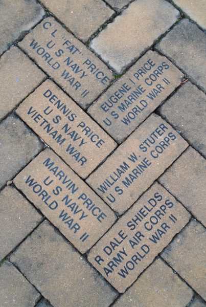 SMITH-PLETCHER POST 779 ALL VETERANS MEMORIAL BRICKS A