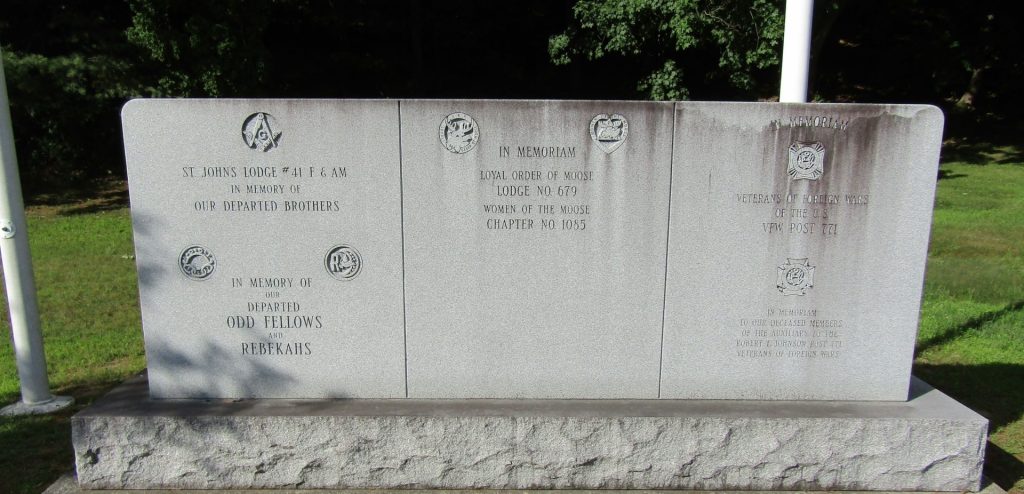 SPRINGFIELD VFW POST 771 VETERANS MEMORIAL