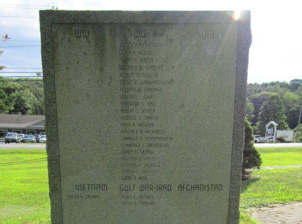 SPRINGFIELD VT VETERANS MEMORIAL BACK
