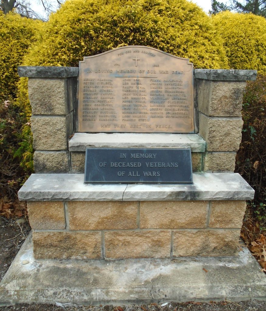 ST. MARY’S CHURCH OF THE MATERNITY CEMETERY VETERANS MEMORIAL