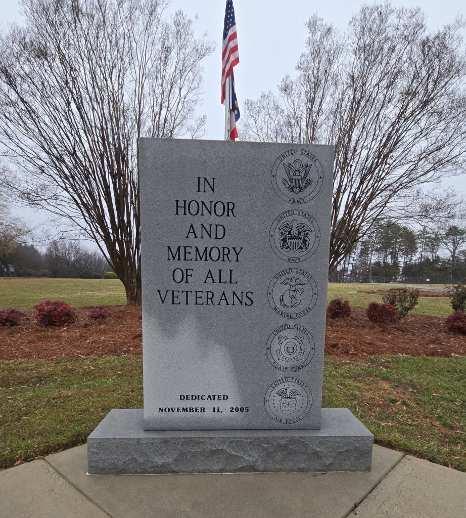 STOCKESDALE VETERANS MEMORIAL CENTER STONE