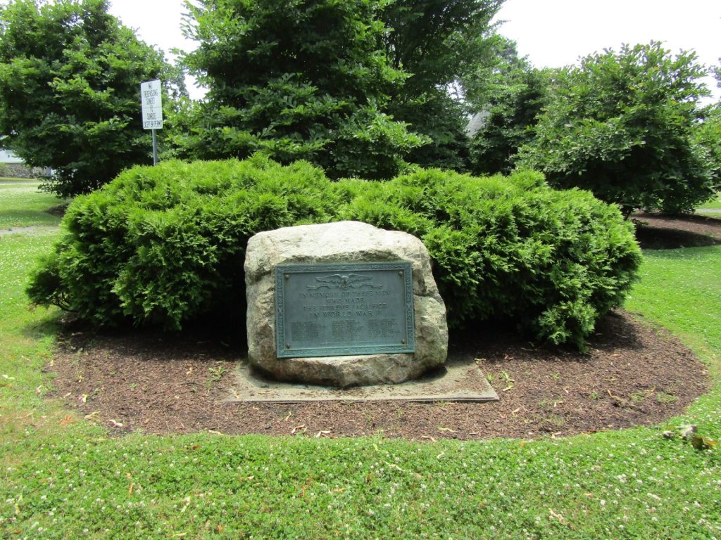 STOUGHTON WORLD WAR II SUPREME SACRIFICE MEMORIAL