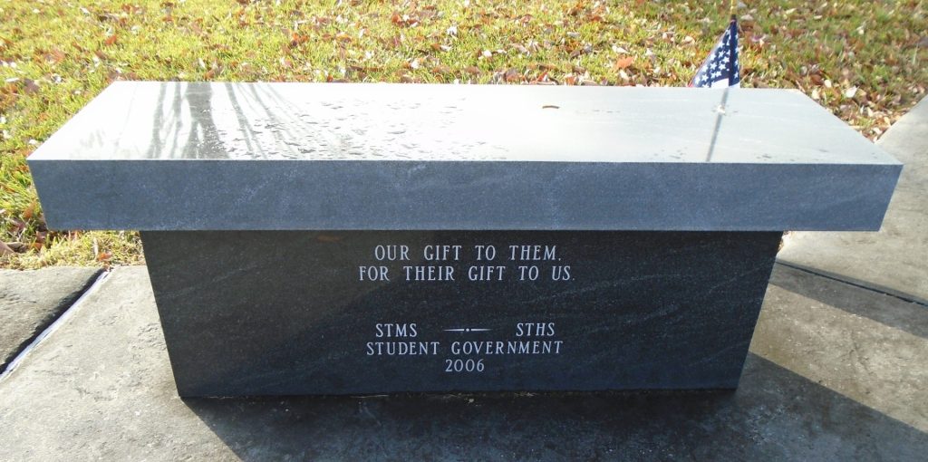 SUSQUEHANNA TOWNSHIP VETERANS MEMORIAL GARDEN BENCH C