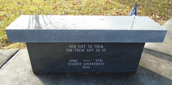 SUSQUEHANNA TOWNSHIP VETERANS MEMORIAL GARDEN BENCH C