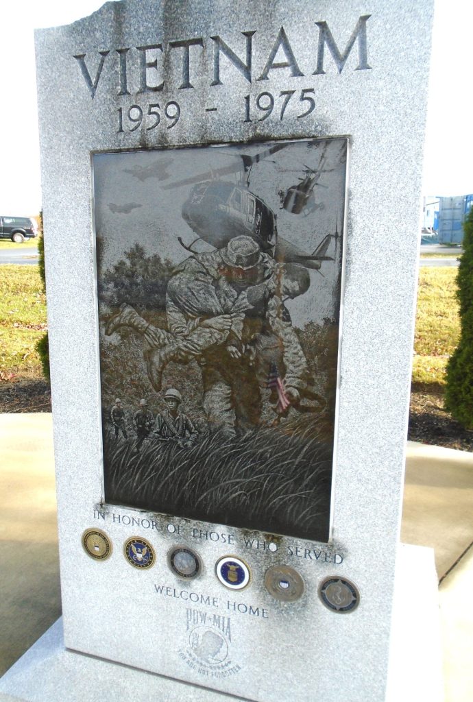 SUSQUEHANNA TOWNSHIP VIETNAM WAR MEMORIAL SIDE A