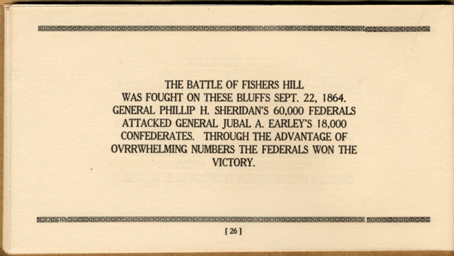 THE BATTLE OF FISHERS HILL WAR MEMORIAL STONE