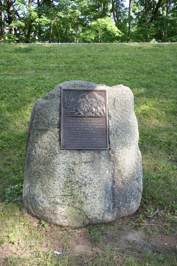 THE BATTLE OF HARMAR’S FORD WAR MEMORIAL