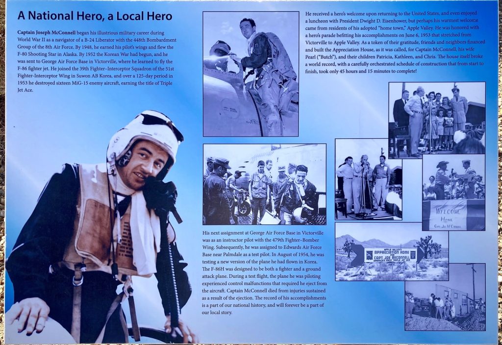 THE CAPT. JOSEPH MCCONNELL JR. MEMORIAL PANEL