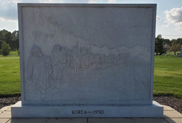 THE CHOSIN RESERVOIR WAR MEMORIAL STONE C