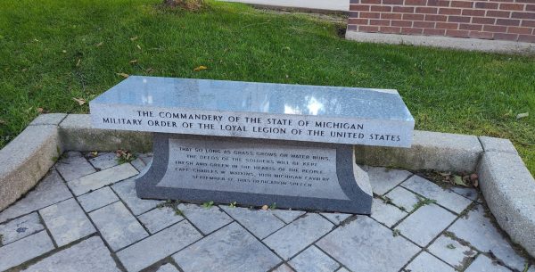 THE COMMANDERY OF THE STATE OF MICHIGAN MEMORIAL BENCH