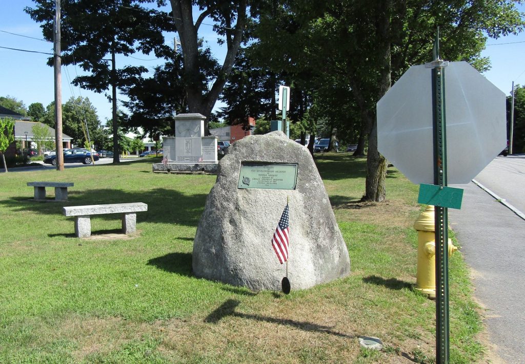 THE REVOLUTIONARY SOLDIERS OF OXFORD COUNTY MEMORIAL