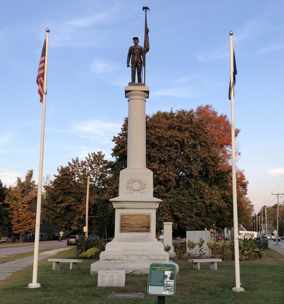 THE SOLDIER’S MOUNUMENT & WAR MEMORIAL