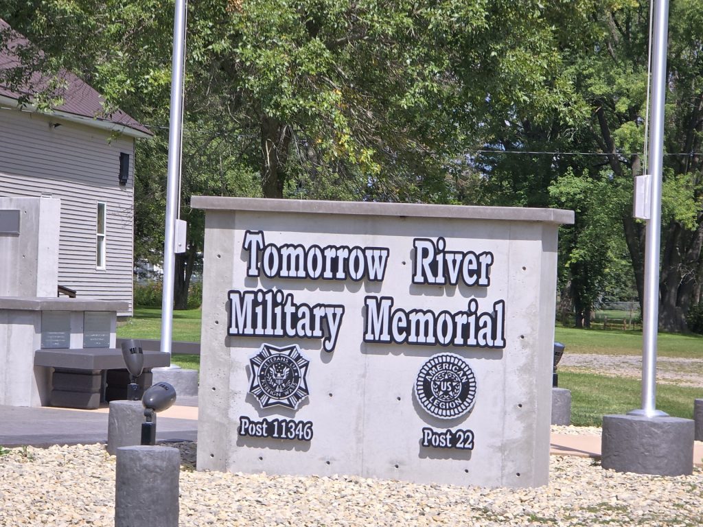 TOMORROW RIVER MILITARY MEMORIAL ENTRANCE STONE