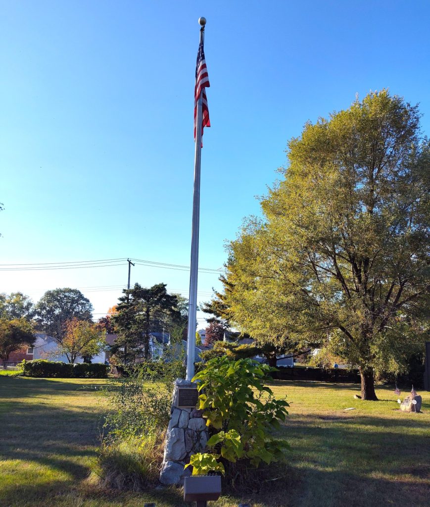 V.F.W. POST 1138 VALLIANT FOREBEARS WAR MEMORIAL FLAGPOLE