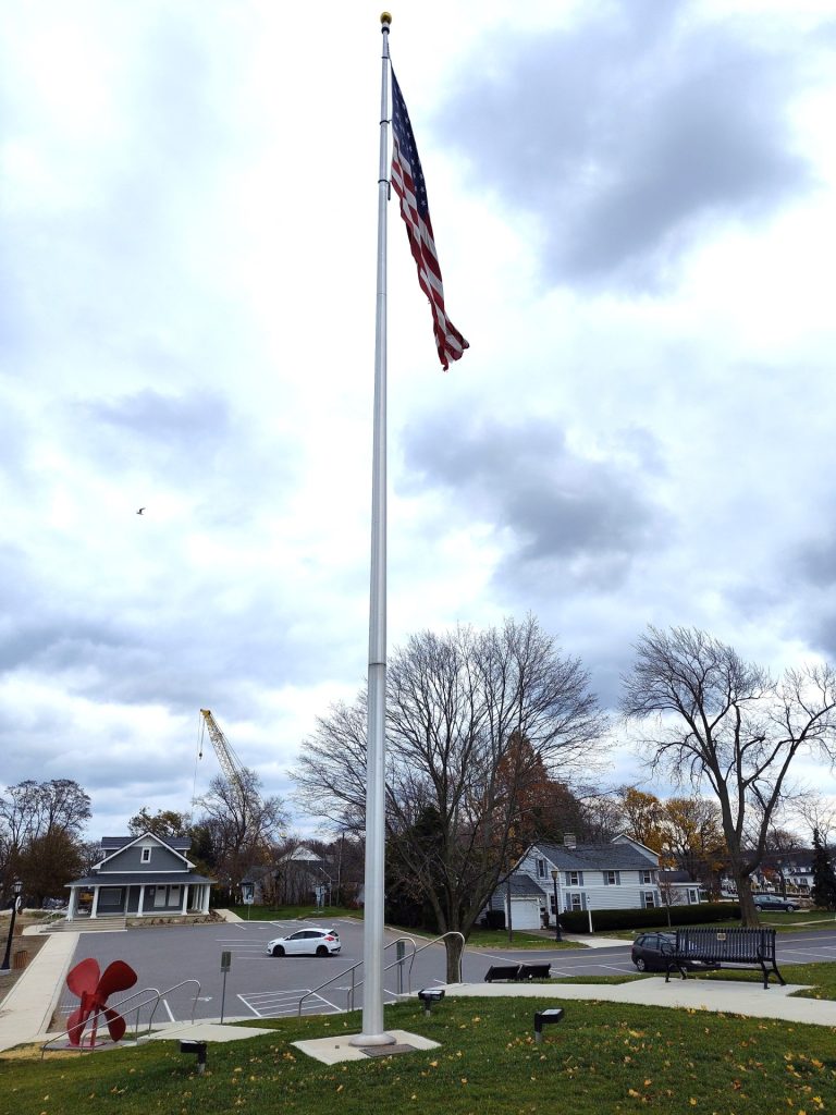 VFW POST 7576 VETERANS MEMORIAL FLAGPOLE