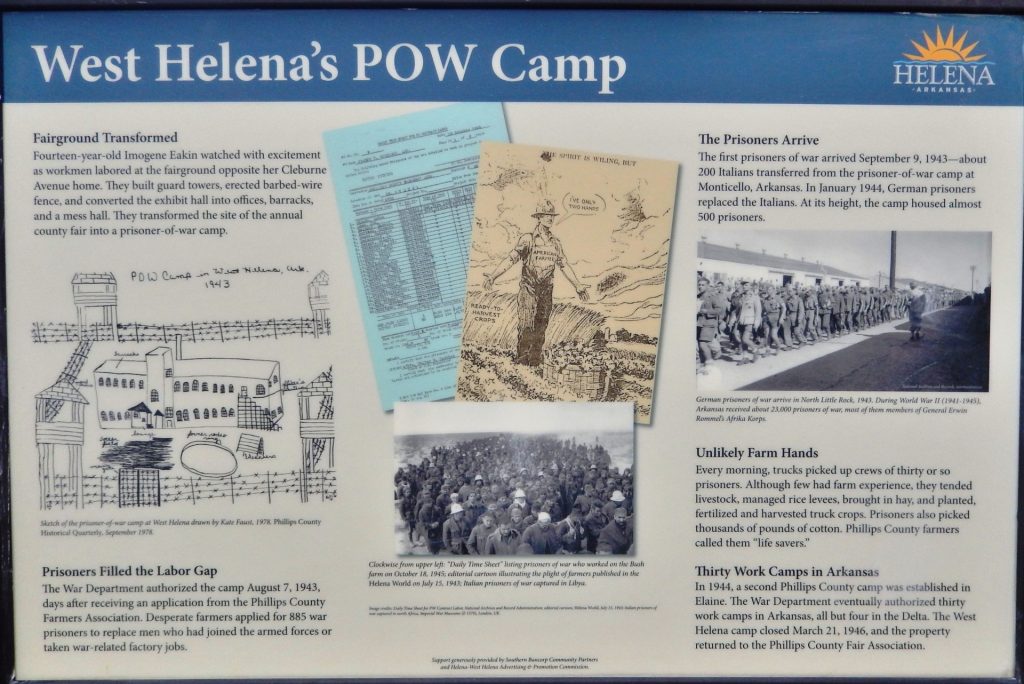 WEST HELEN’S POW CAMP MEMORIAL PANEL