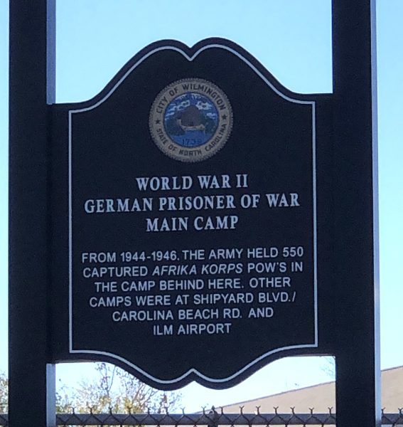 WORLD WAR II GERMAN PRISONER OF WAR MAIN CAMP MEMORIAL MARKER
