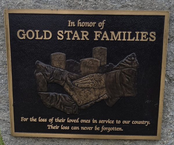 YORK COUNTY GOLD STAR MEMORIAL PLAQUE