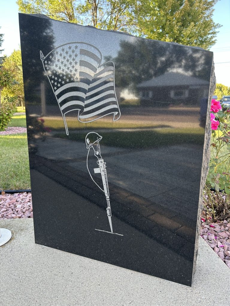 ALL WANDA AREA VETERANS MEMORIAL RIGHT STONE