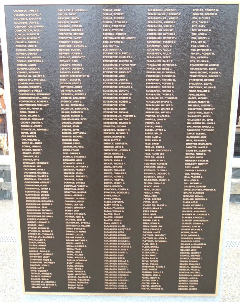 AMERICAN LEGION POST 506 VETERANS MEMORIAL PLAQUE B