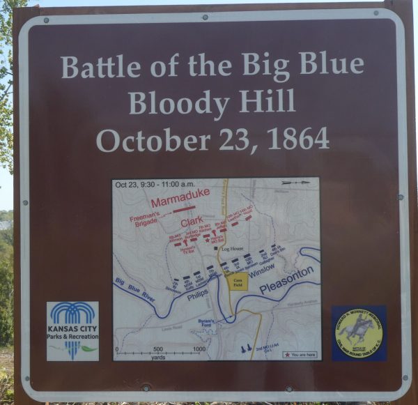 BATTLE OF THE BIG BLOODY HILL WAR MEMORIAL PLAQUED
