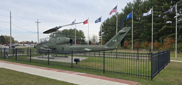 BELL AH-1 HUEY HELICOPTER WAR MEMORIAL