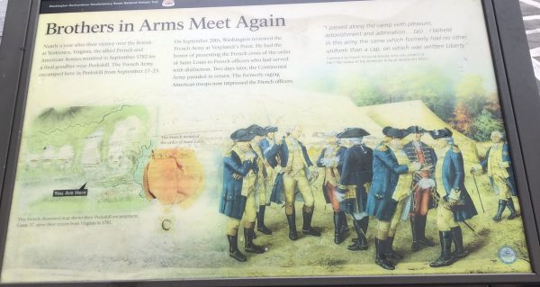 BROTHERS IN ARMS MEET AGAIN REVOLUTIONARY WAR MEMORIAL PANEL