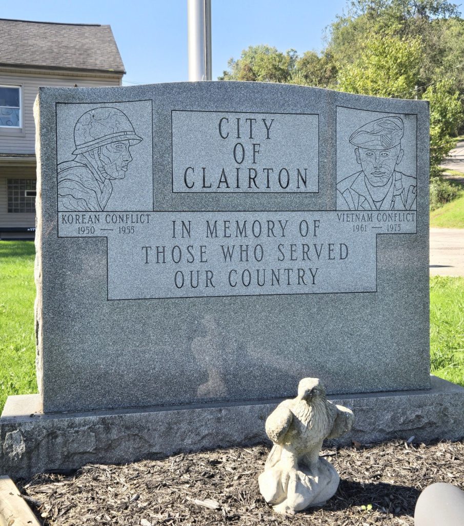 CITY OF CLARITON KOREA AND VIETNAM MEMORIAL