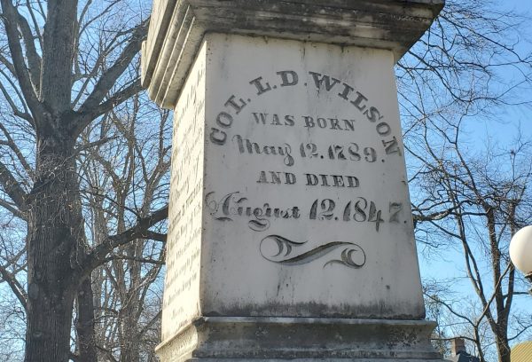 COL. LOUIS D. WILSON WAR MEMORIAL SIDE B