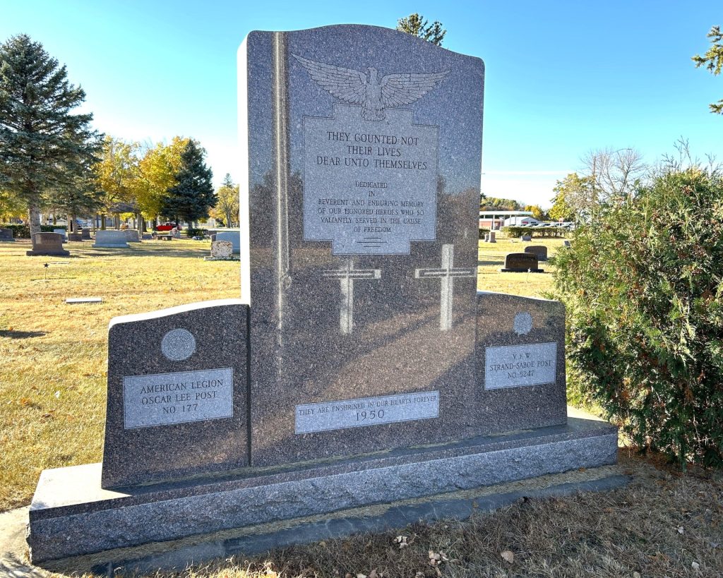 DAWSON CEMETERY VETERANS MEMORIAL