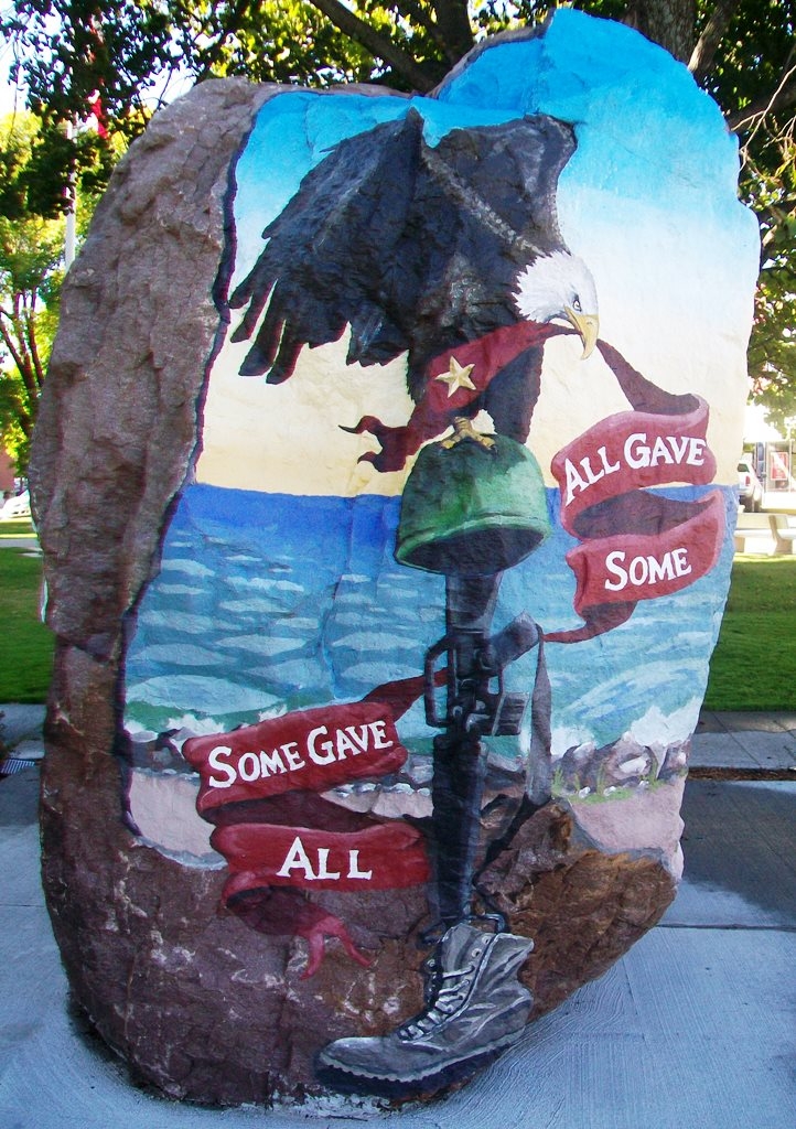 DECATUR COUNTY FREEDOM ROCK VETERANS MEMORIAL SIDE C