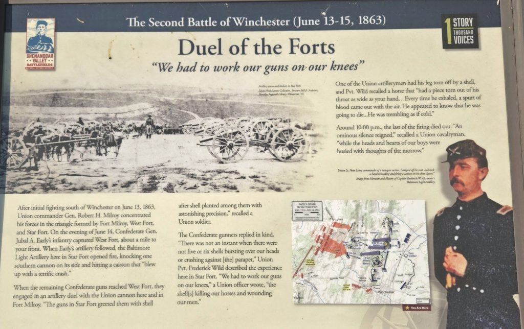 DUEL OF THE FORTS WAR MEMORIAL PANEL