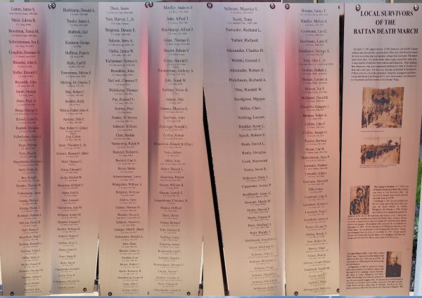 FORT RECOVERY VETERANS PLAZA HONOR ROLL SECTION D