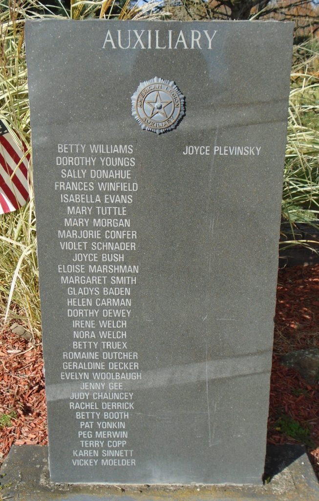 HALLSTEAD GREAT BEND POST 357 FREEDOM MEMORIAL PARK STONE C