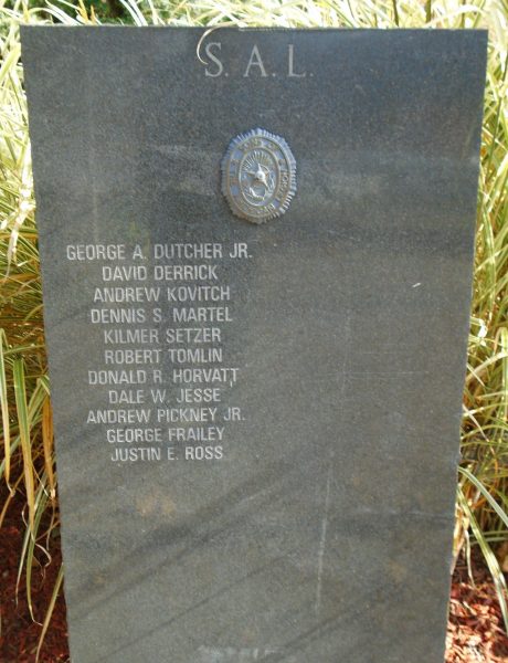 HALLSTEAD GREAT BEND POST 357 FREEDOM MEMORIAL PARK STONE D