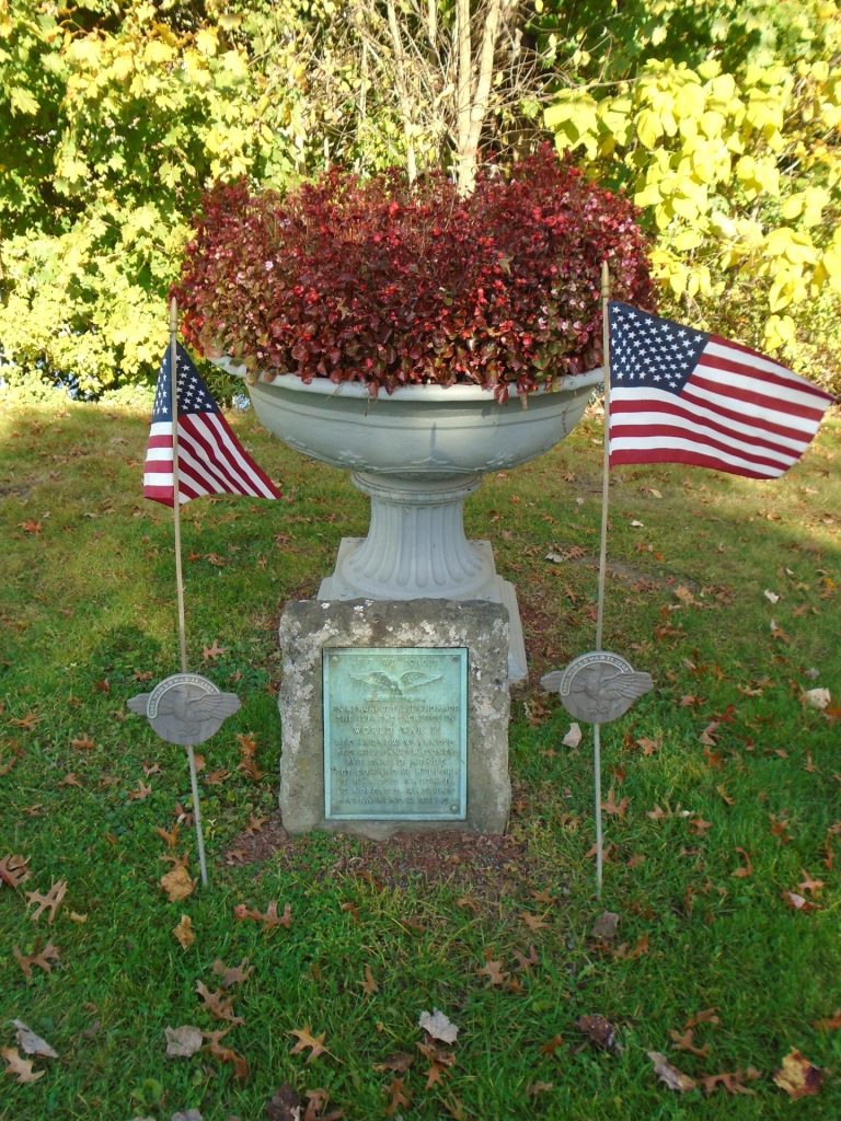 HALLSTEAD WORLD WAR II SUPREME SACRIFCE MEMORIAL