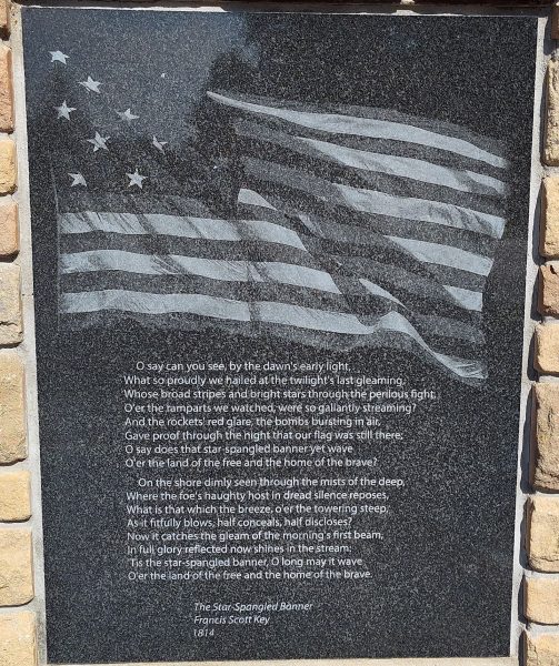 HAMILTON VETERANS MEMORIAL PLAQUE A