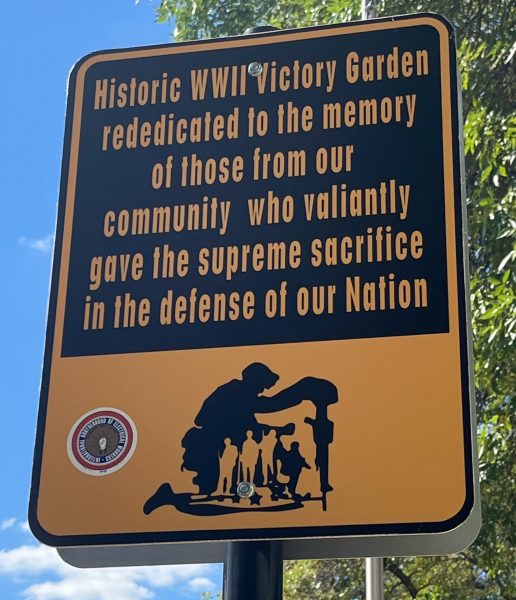 HISTORIC WORLD WAR II VICTORY GARDEN MEMORIAL PLAQUE II