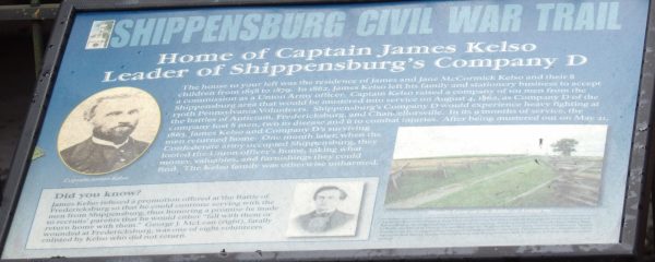 HOME OF CAPTAIN JAMES KELSO WAR MEMORIAL PANEL