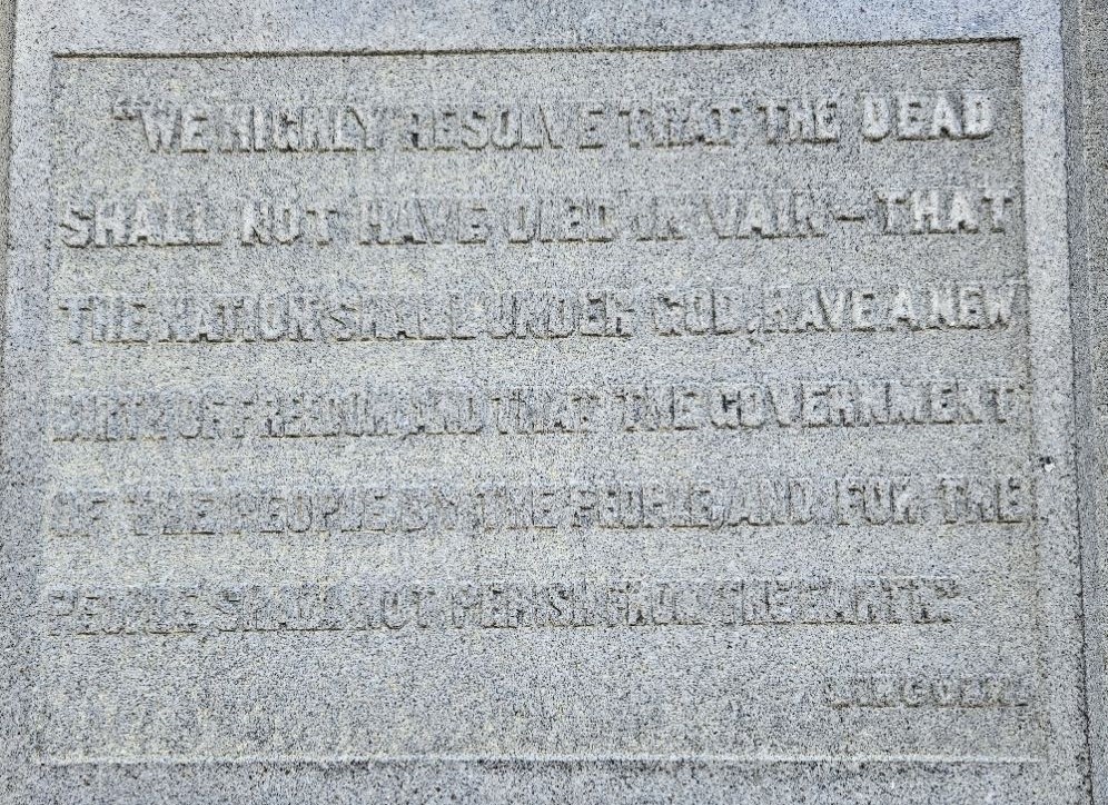 IN GRATEFUL REMEMBRANCE CIVIL WAR MEMORIAL STONE C