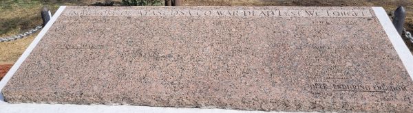 IN MEMORY OF ATASCOSA CO WAR DEAD MEMORIAL