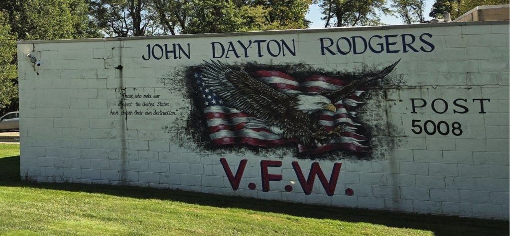JOHN DAYTON RODGERS POST 5008 V.F.W. WAR MEMORIAL MURAL