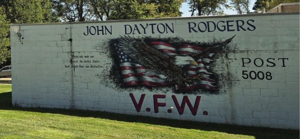 JOHN DAYTON RODGERS POST 5008 V.F.W. WAR MEMORIAL MURAL