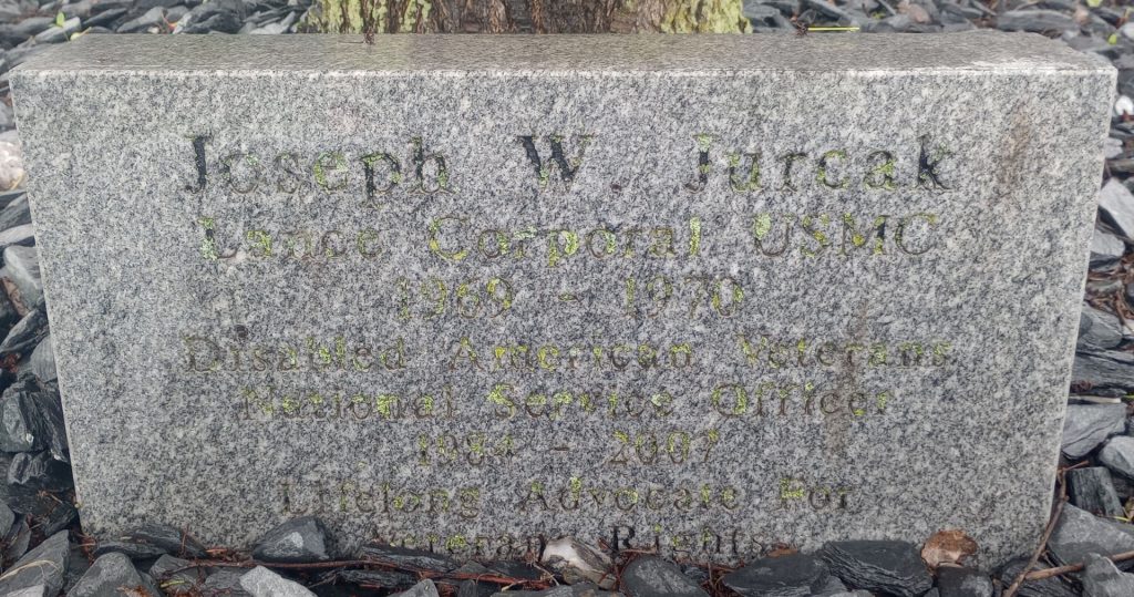 JOSEPH W. JUROAK VIETNAM WAR MEMORIAL TABLET