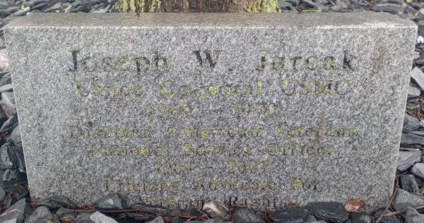 JOSEPH W. JUROAK VIETNAM WAR MEMORIAL TABLET