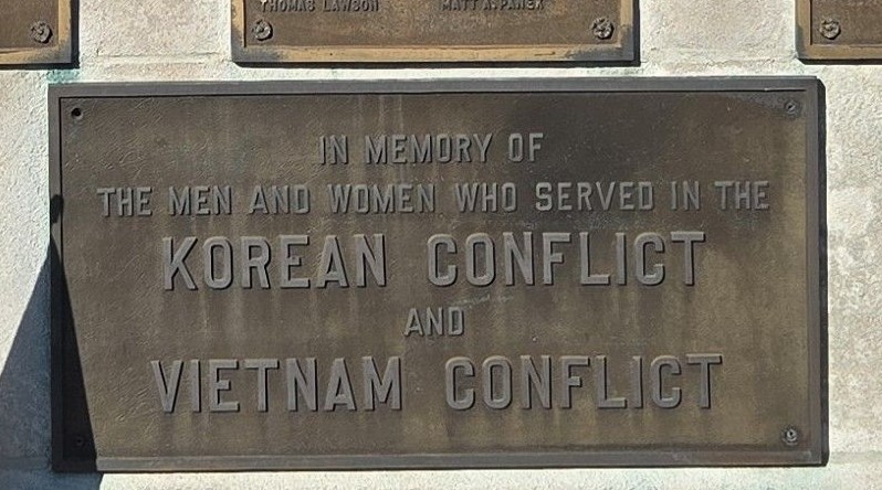 LIBERTY BOROUGH MEMORIAL PLAQUE D