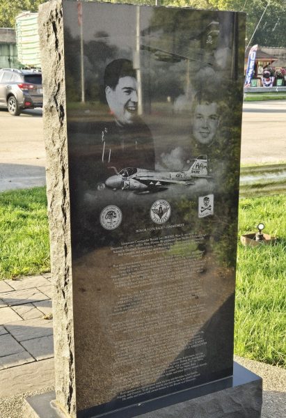 LIEUTENANT COMMANDER RONALD LEE WISE “RHINO” MEMORIAL FIELD STONE BACK