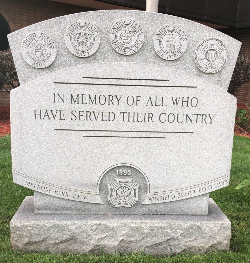 MELROSE PARK ALL VETERANS MEMORIAL
