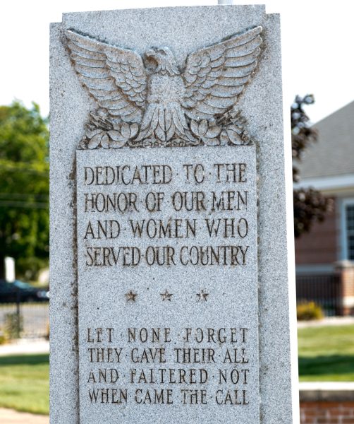 MISSAUKEE COUNTY VETERANS MEMORIAL PARK CENTER STONE