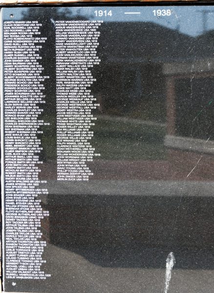 MISSAUKEE COUNTY VETERANS MEMORIAL PARK PLAQUE C